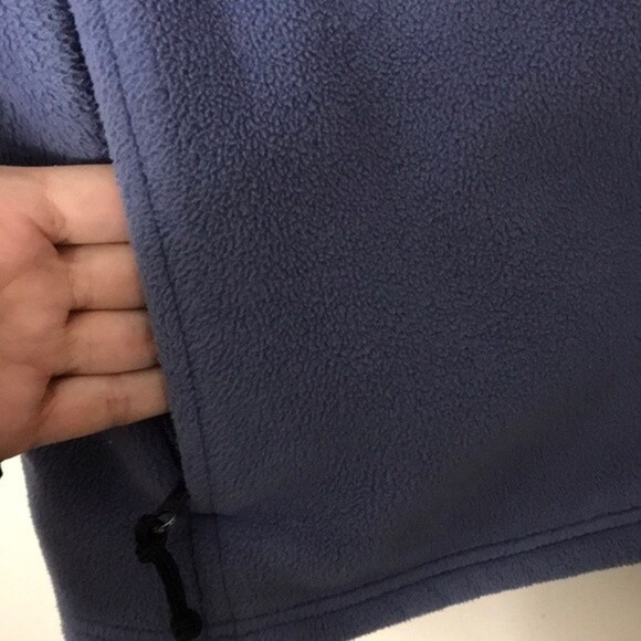 L.L. bean fleece zip up fall winter jacket with synch waist size medium - Picture 5 of 12